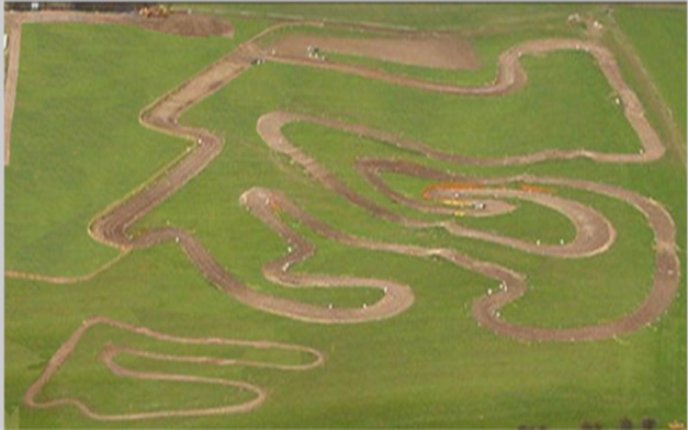 Cusses Gorse main loop, oblique aerial, 2003