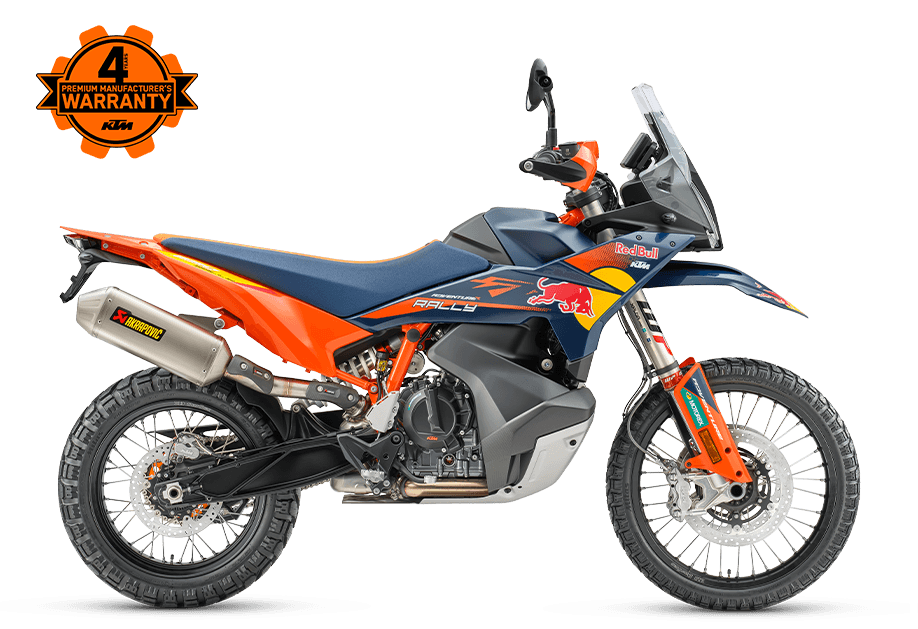 KTM 890 Adventure R Rally — adventure platform the Chester KTM build was based on