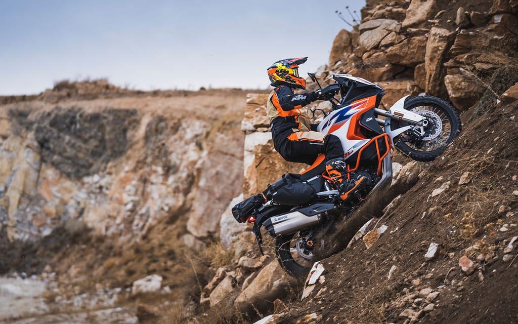 KTM 1290 Super Adventure R — the adventure end of Redline's KTM range
